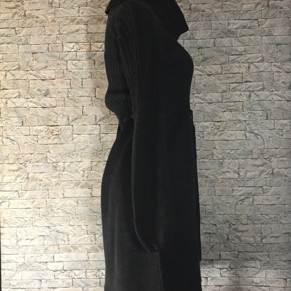 CALVIN KLEIN | Cowl Neck Dress | Gray | Small - Picture 7 of 7